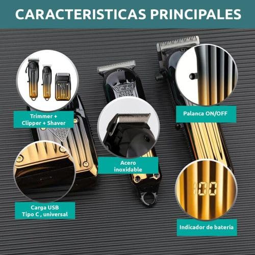 VGR V-644 RECHARGEABLE GROOMING SET