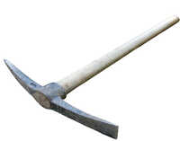 Ms Wooden Handle Pickaxe