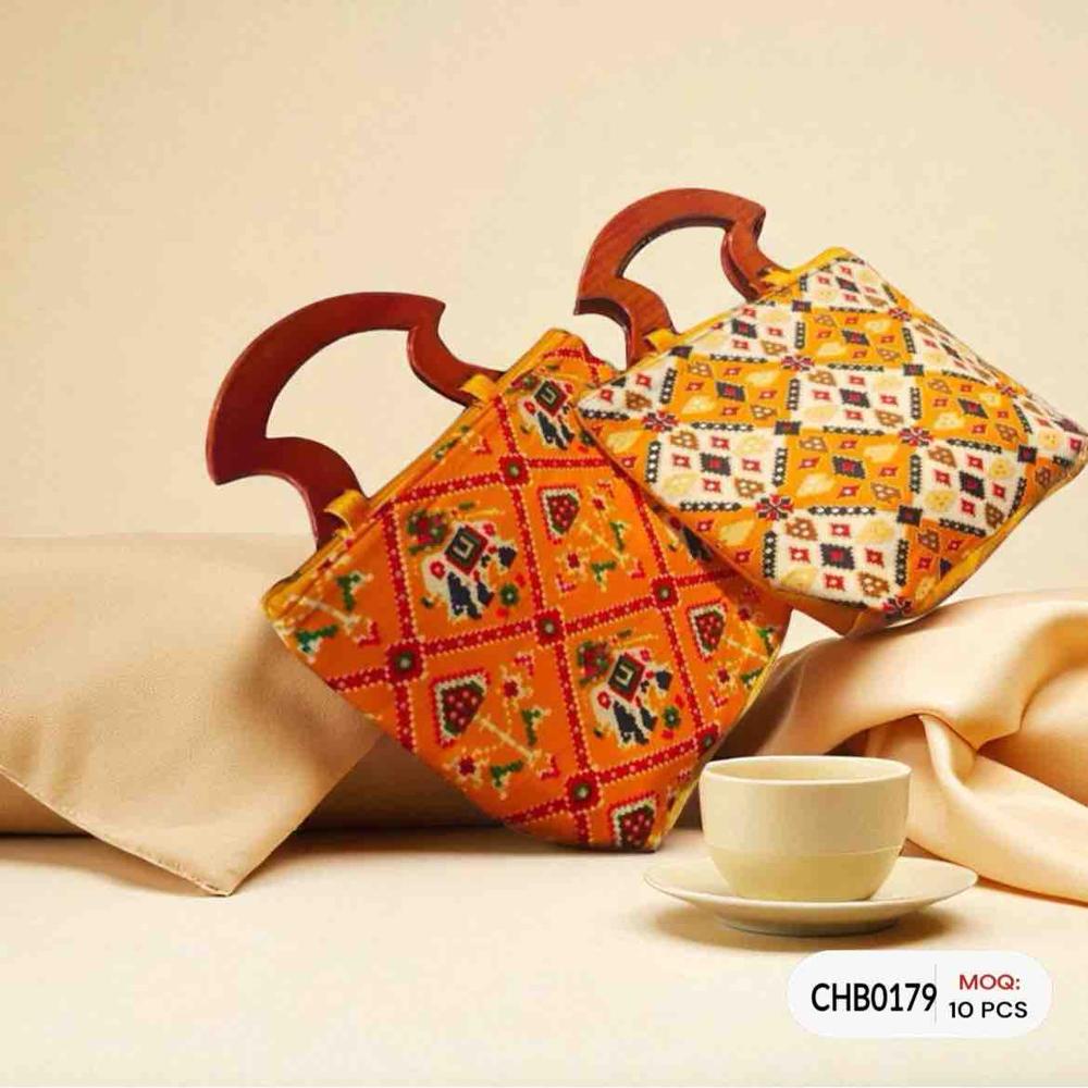 Printed Potli Bag