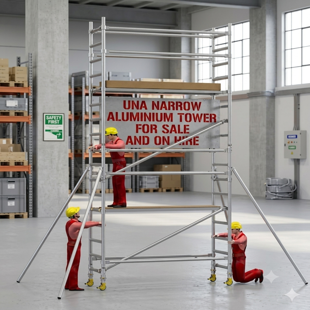 Lightweight Mobile Tower - Platform Loading Capacity: 300 Kg