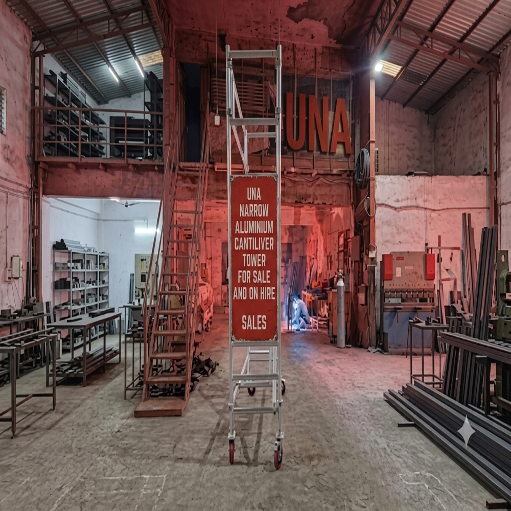Lightweight Mobile Tower - Platform Loading Capacity: 300 Kg