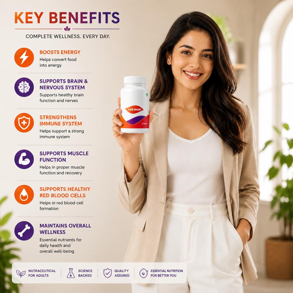 Multivitamin Mineral Tablets with B Complex, Zinc & Selenium