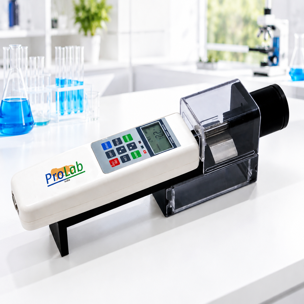Portable Tablet Hardness Tester - Color: White