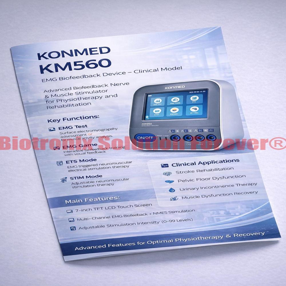Professional EMG Biofeedback Device with Gaming Therapy
