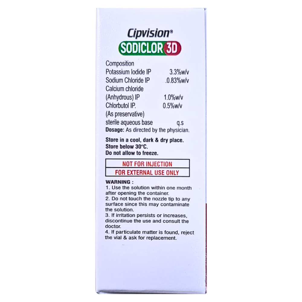 Potassium Iodide,Calcium Chloride & Sodium Chloride Eye Drops
