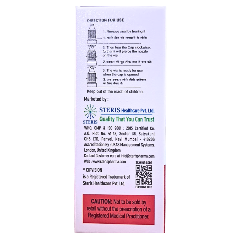 Potassium Iodide,Calcium Chloride & Sodium Chloride Eye Drops