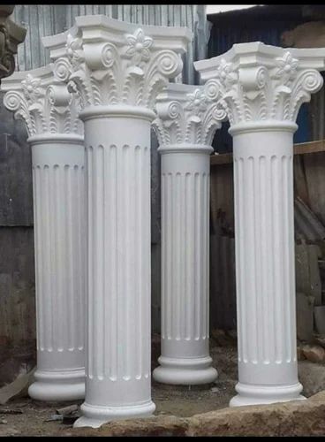 White Marble Premium Pillars