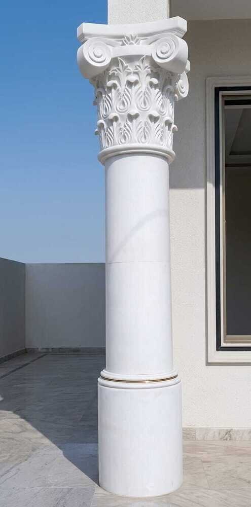 White Marble Premium Pillars