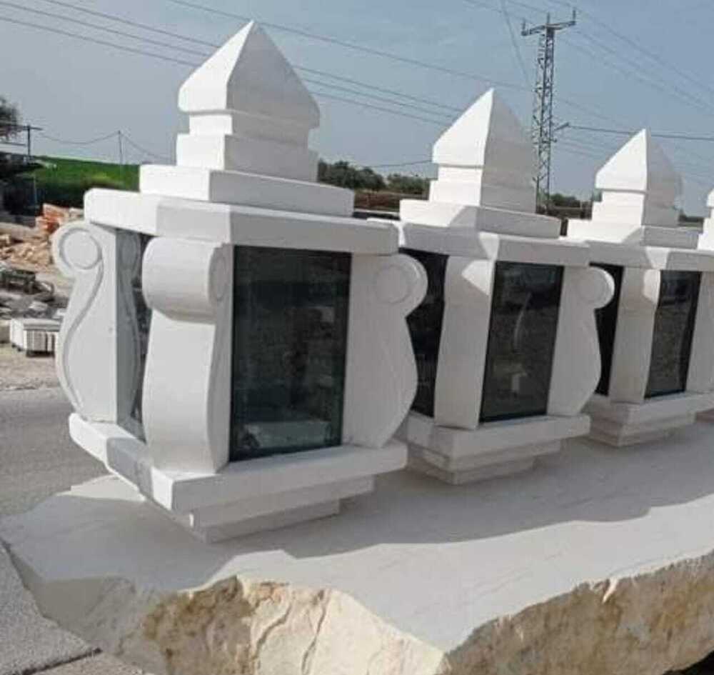 White Marble Pillars