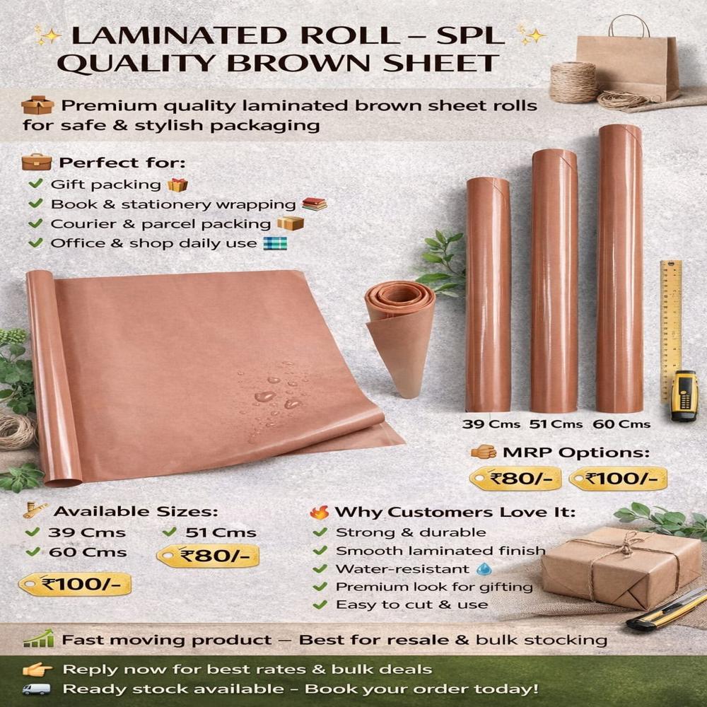 Laminated Book Cover Roll