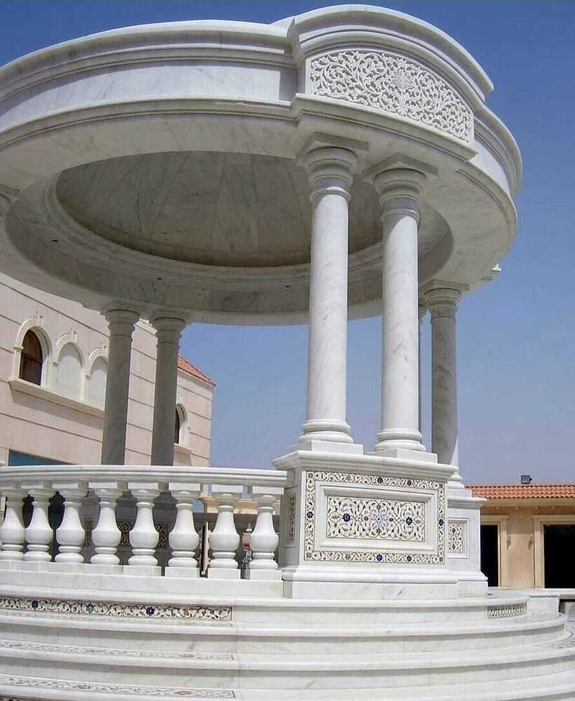 White Marble Monuments