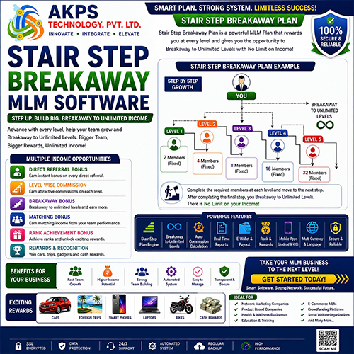 Stair Step Breakaway MLM Software
