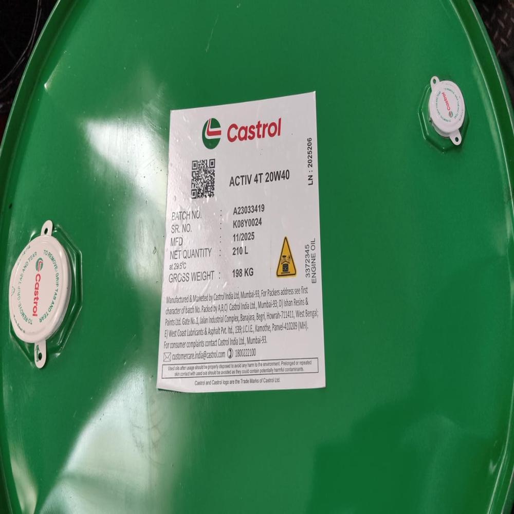 Castrol Gtx 5w30 Engine Oil - Ash %: Approx. 0.8% Sulphated Ash