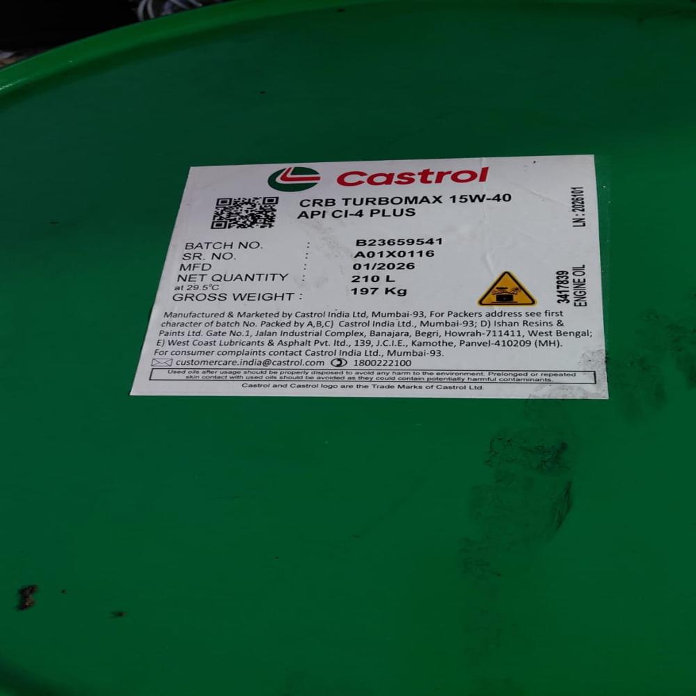 Castrol Gtx 5w30 Engine Oil - Ash %: Approx. 0.8% Sulphated Ash