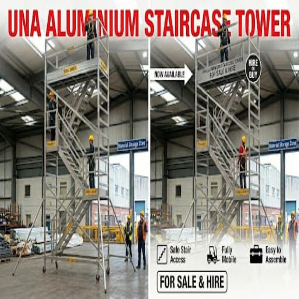 Industrial Mobile Scaffold Tower Uttar Pradesh - Platform Loading Capacity: 300 Kg