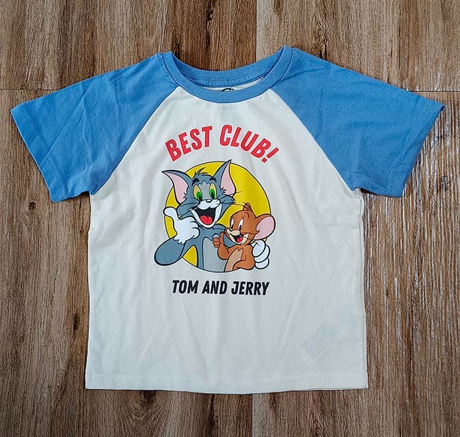 B16696 | Tom and Jerry Boys Printed T-Shirt