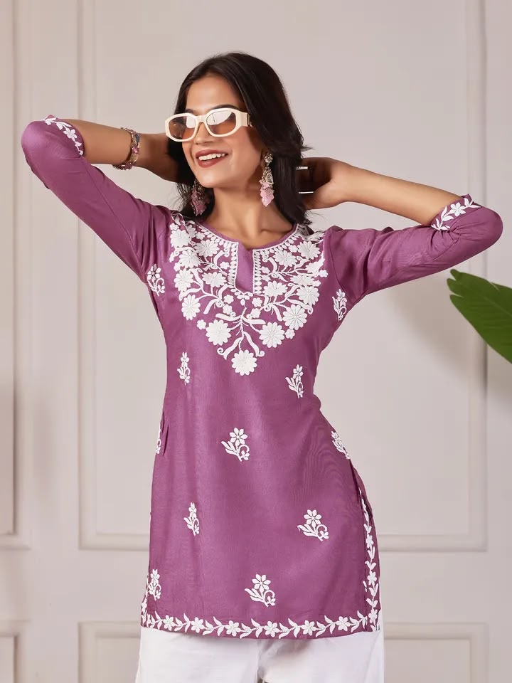 women premium quality fancy short kurti
