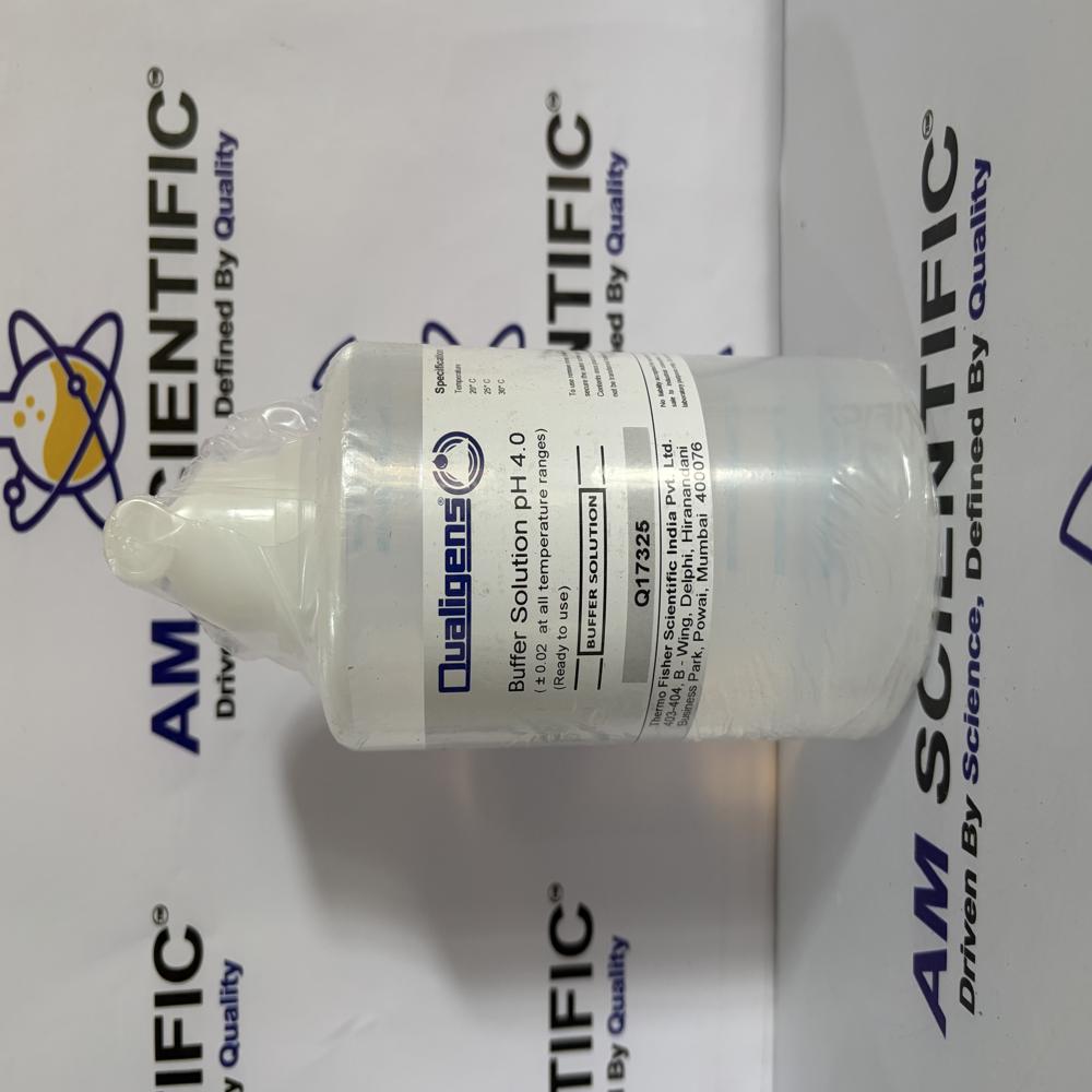 Buffer Solution Ph 4.0 550ml Qualigens - Application: Laboratory