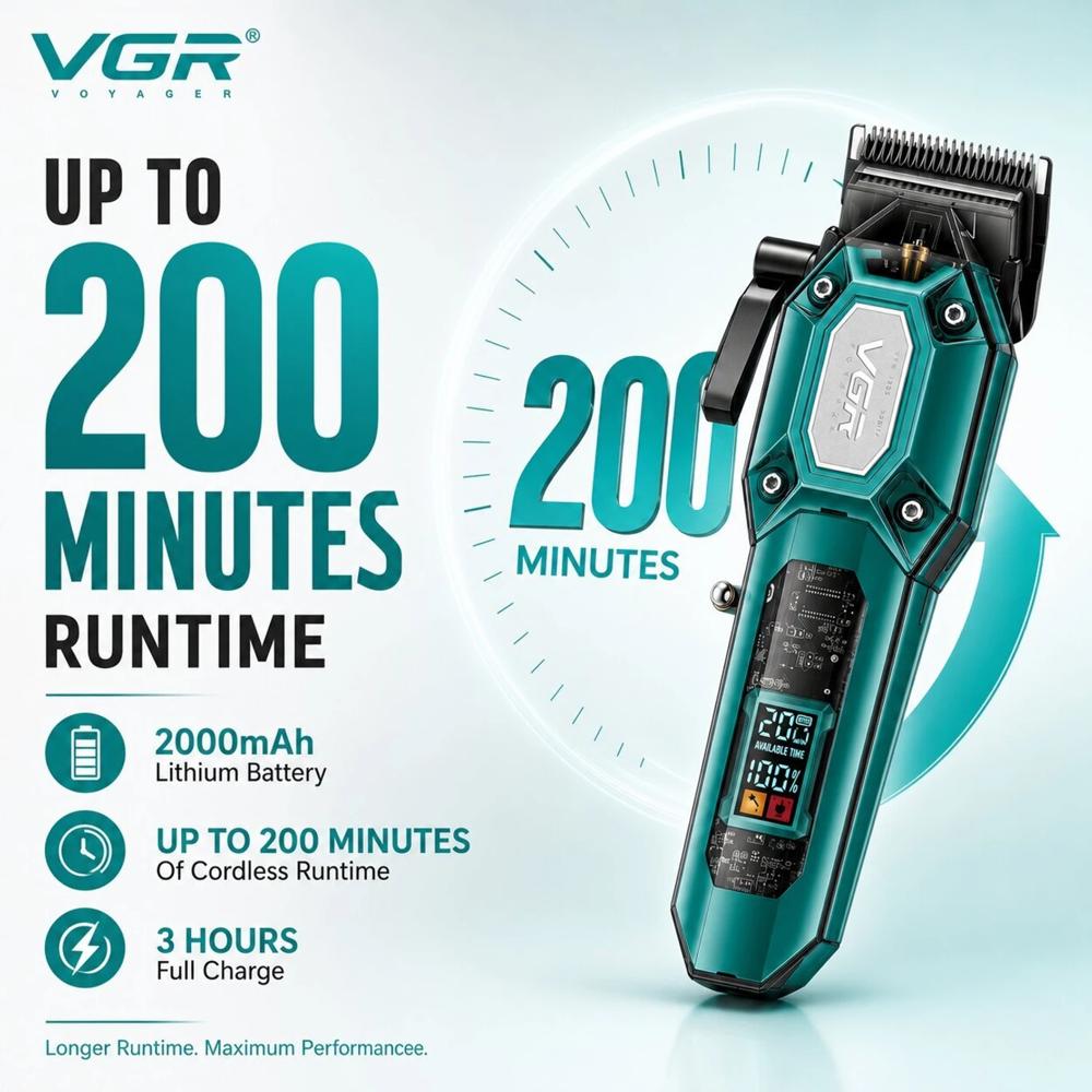 VGR V-600 RECHARGEABLE HAIR CLIPPER