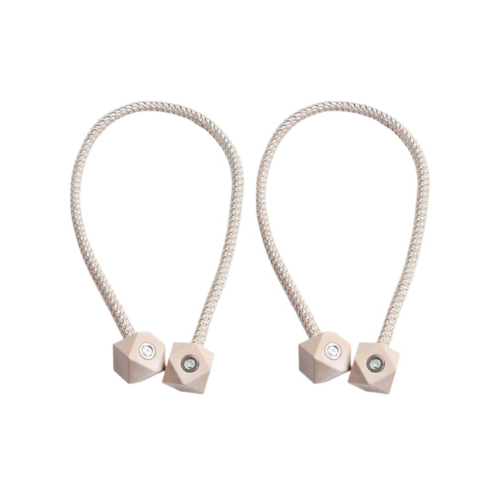 Non-magnetic Curtain Tiebacks: Decorative Pearl Design (2 Pc (without Magnet Buckle) - Application: As Per Product Requirement
