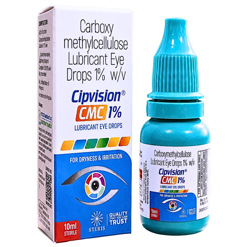 Carboxymethylcellulose Lubricant Eye Drops IP 1% w/v