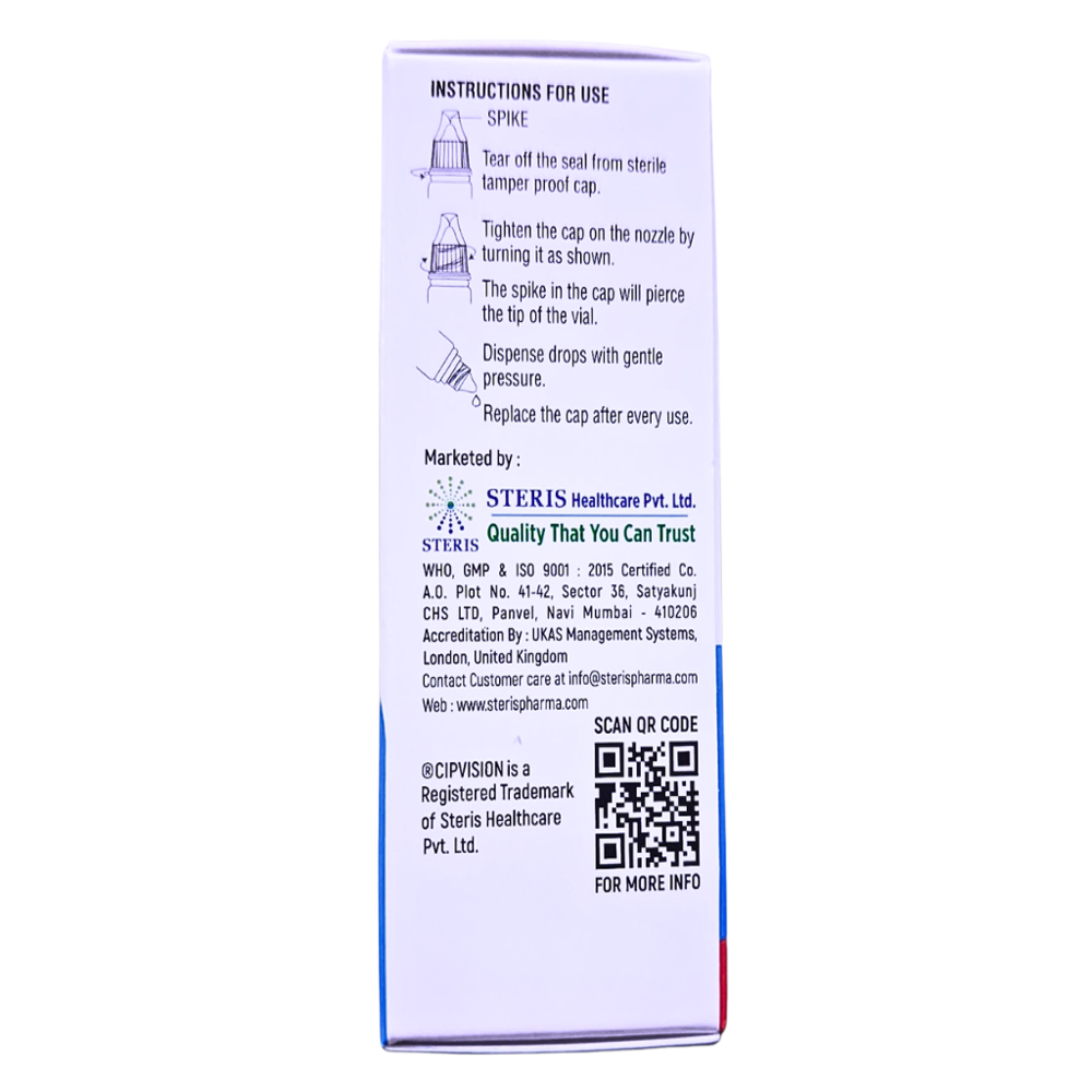 Carboxymethylcellulose Lubricant Eye Drops IP 1% w/v