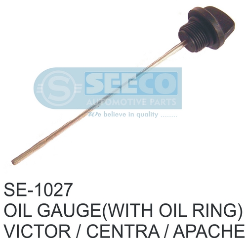 OIL GAUGE WITH O RING - Rubber & Steel, Weight: 80-250 Grams, Polished Finish, 7-8 Years Working Life | Ideal for Automotive Applications, Durable Design