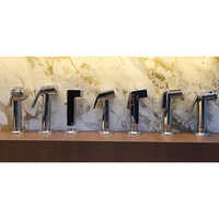 Abs Chromed Health Faucets - Color: Silver/chrome