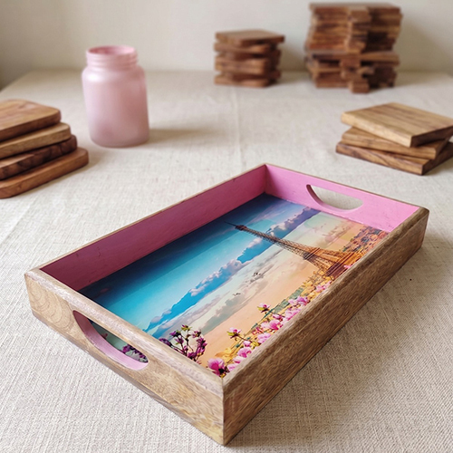 02_Wooden Tray With Enamel
