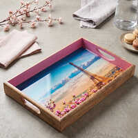 03_Wooden Tray With Enamel