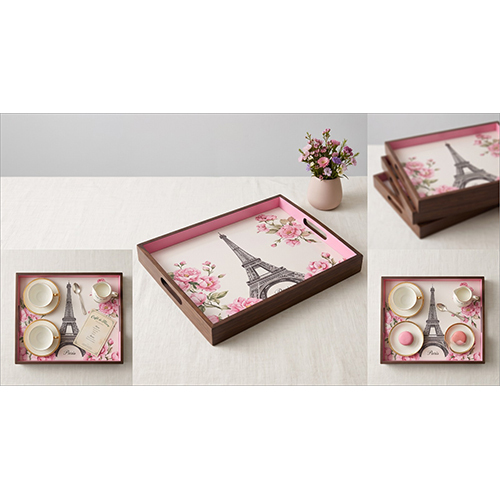 04_Wooden Tray With Enamel