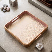 02_Wooden Tray With Enamel Finish