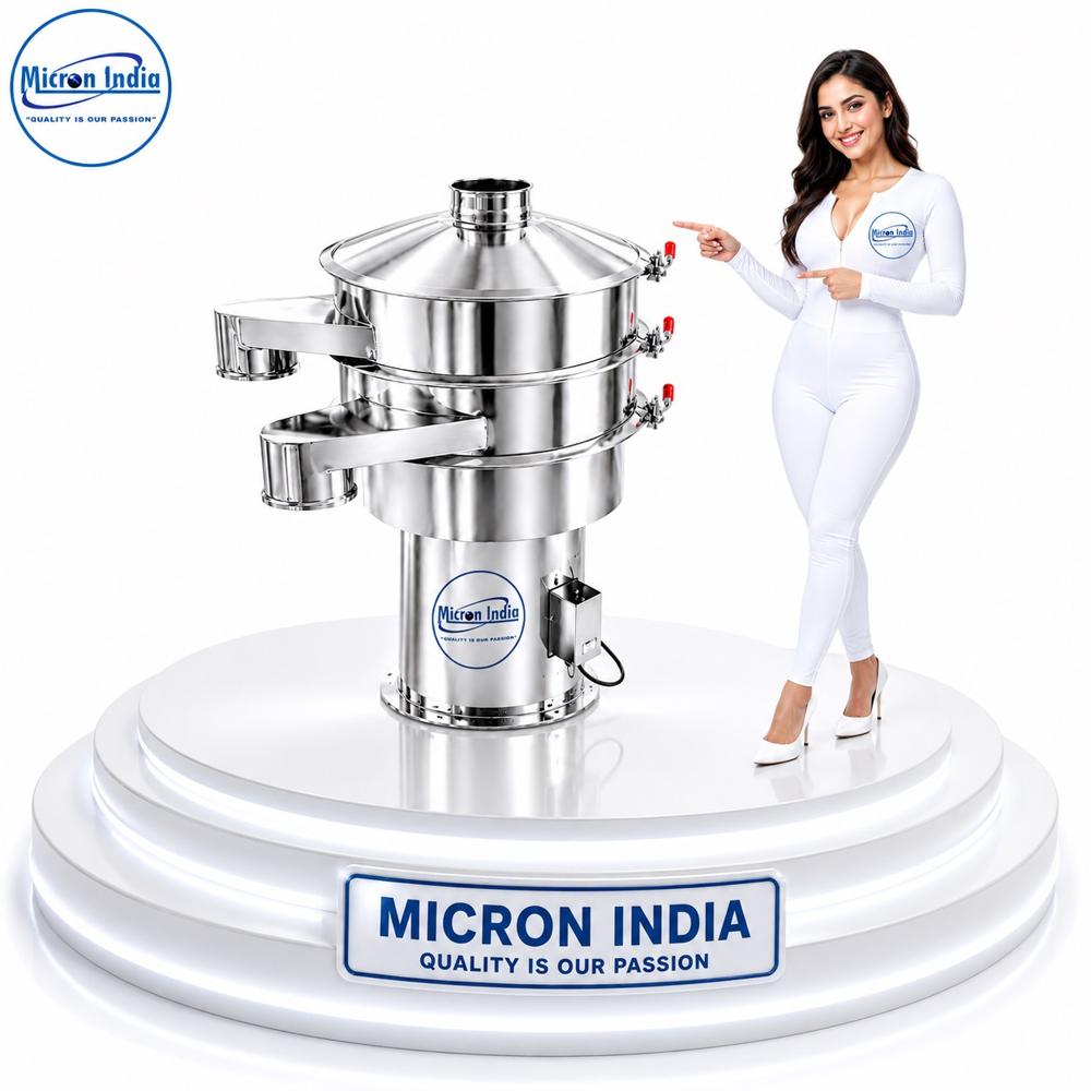 24inch Single Deck Vibro Sifter - Capacity: 100 Kg