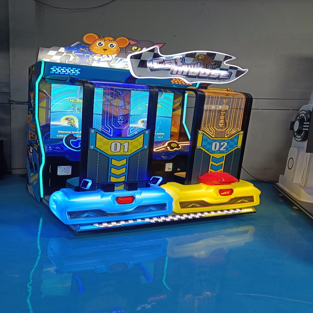 Cat and Mouse Twin Car Racing