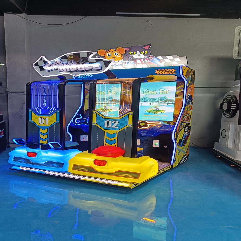 Cat and Mouse Twin Car Racing