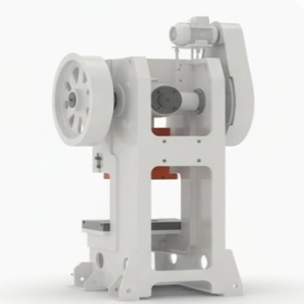 C Frame Power Press - 440 Volt, Metal Design | 1-year Warranty, Industrial Application