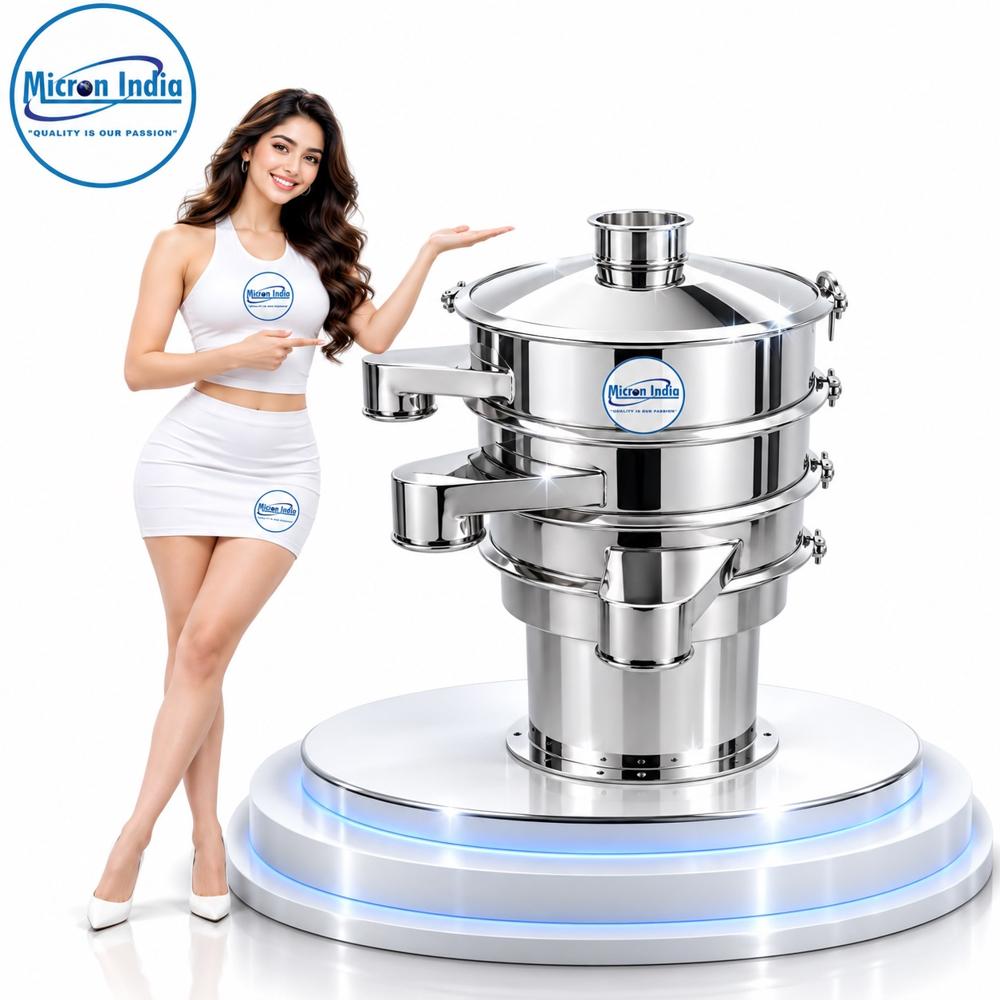 24inch Double Deck Vibro Sifter - Capacity: 100 Kg