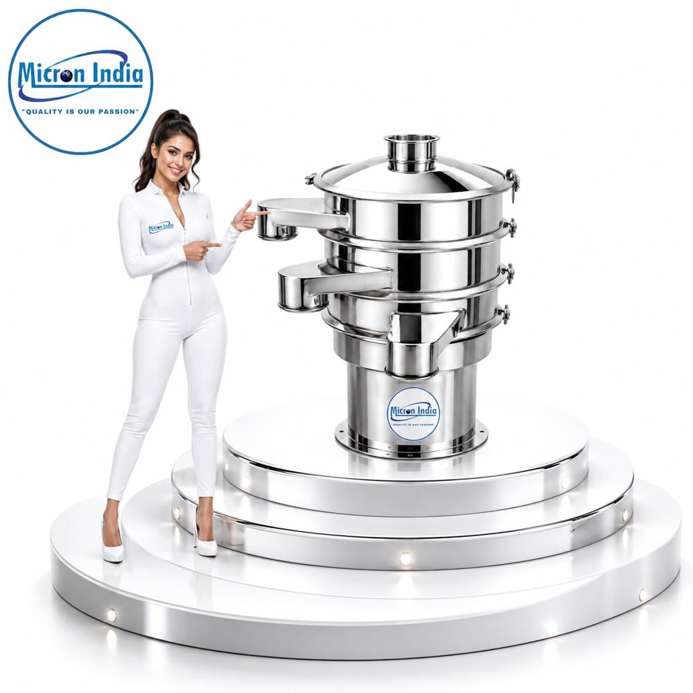 24inch Double Deck Vibro Sifter - Capacity: 100 Kg