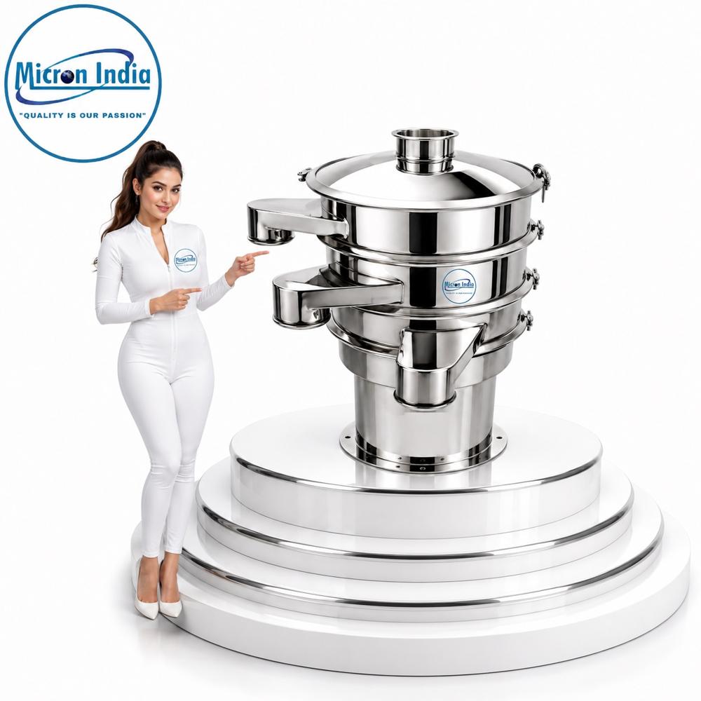 24inch Double Deck Vibro Sifter - Capacity: 100 Kg