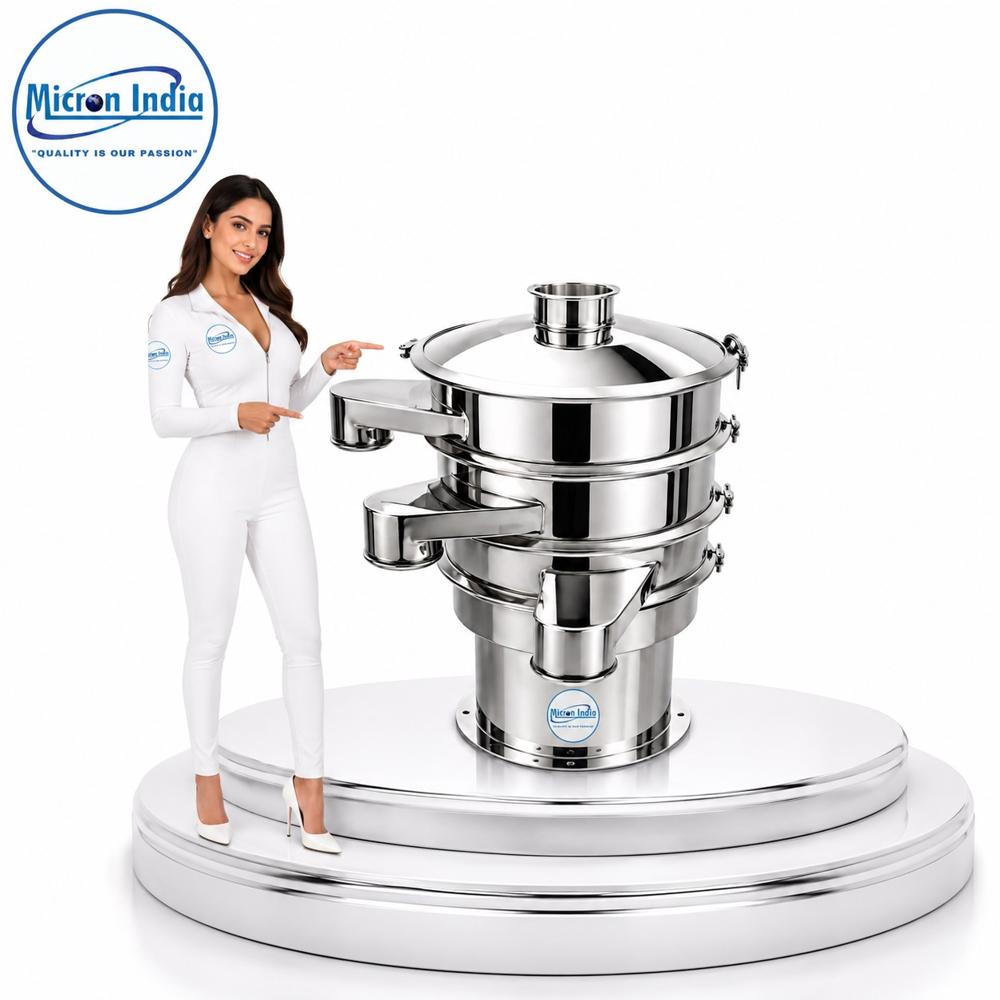 24inch Double Deck Vibro Sifter - Capacity: 100 Kg