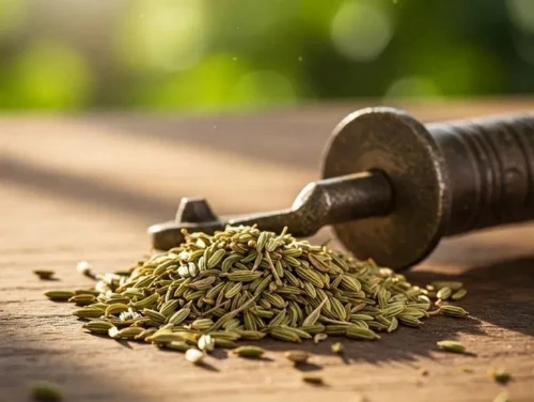Fennel Seeds - Color: Greenish To Yellowish Brown