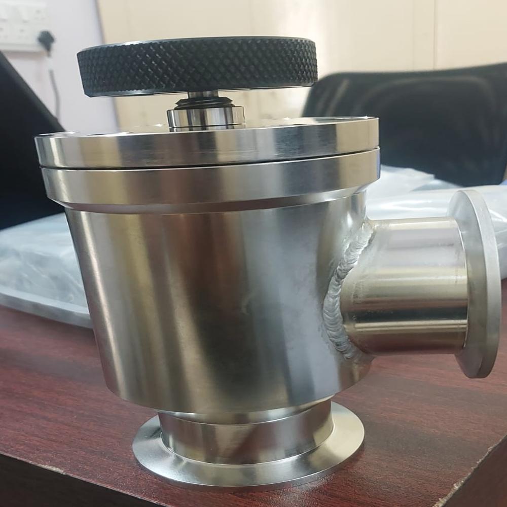 SS KF bellow shield right angle valves