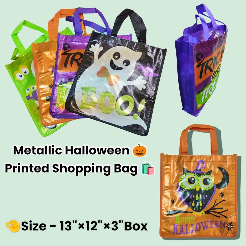 Metallic Halloween Bag