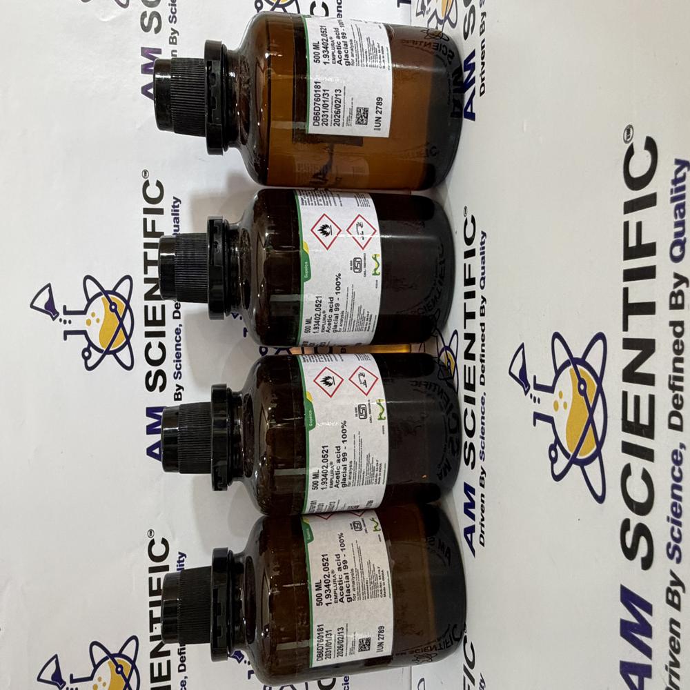Acetic acid glacial 99-100% EMPLURA 500ml Merck