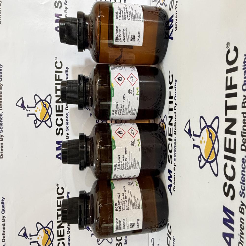 Acetic acid glacial 99-100% EMPLURA 500ml Merck