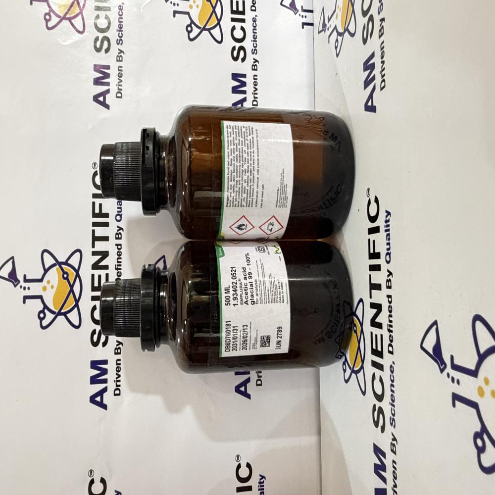 Acetic acid glacial 99-100% EMPLURA 500ml Merck