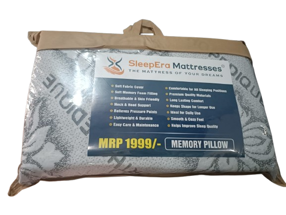 Memory Foam Pillow With Bag Packing - Dimension (L*W*H): Approximately 60Cm X 40Cm X 13Cm
