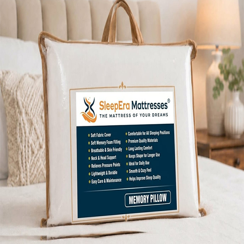 Memory Foam Pillow With Bag Packing