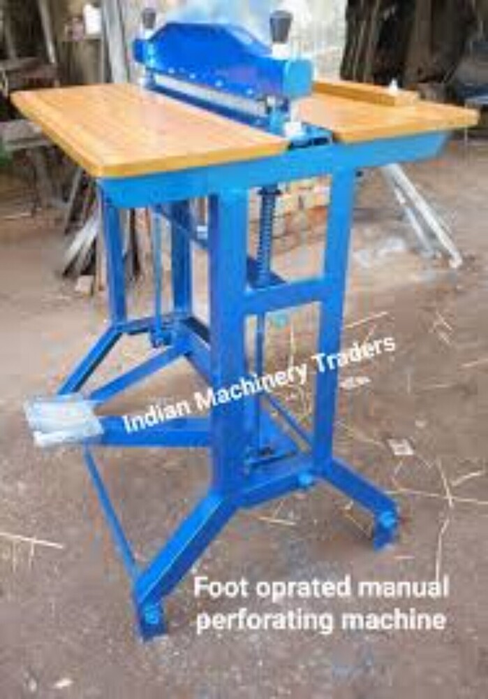 18 Inch Foot Operated Manual Spiral Punching Machine