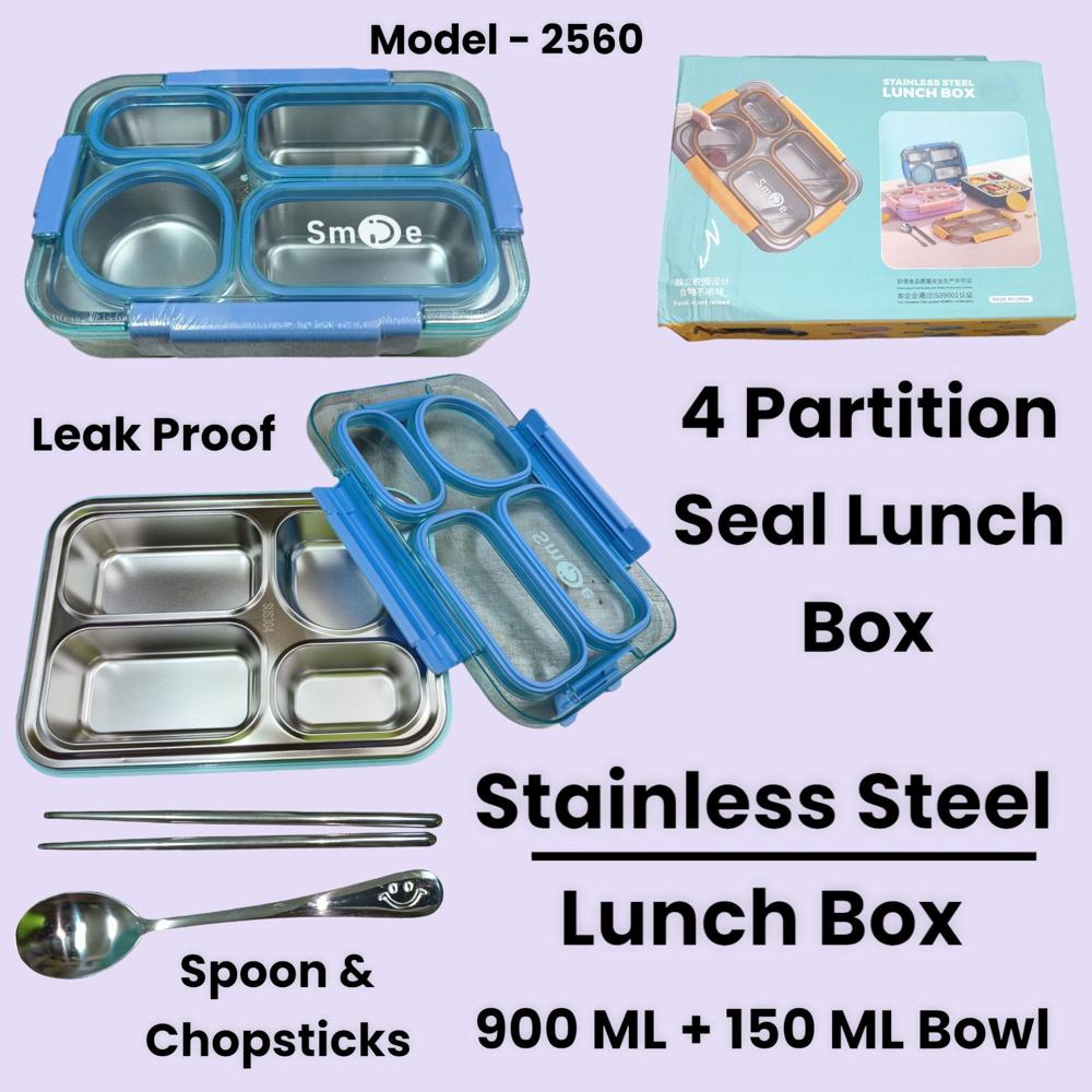 Stainless Steel Lunch Box Model - 2560